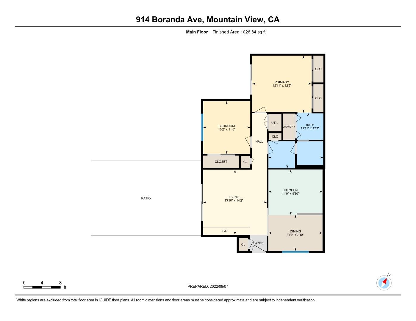 Detail Gallery Image 23 of 23 For 914 Boranda Ave #4,  Mountain View,  CA 94040 - 2 Beds | 1 Baths