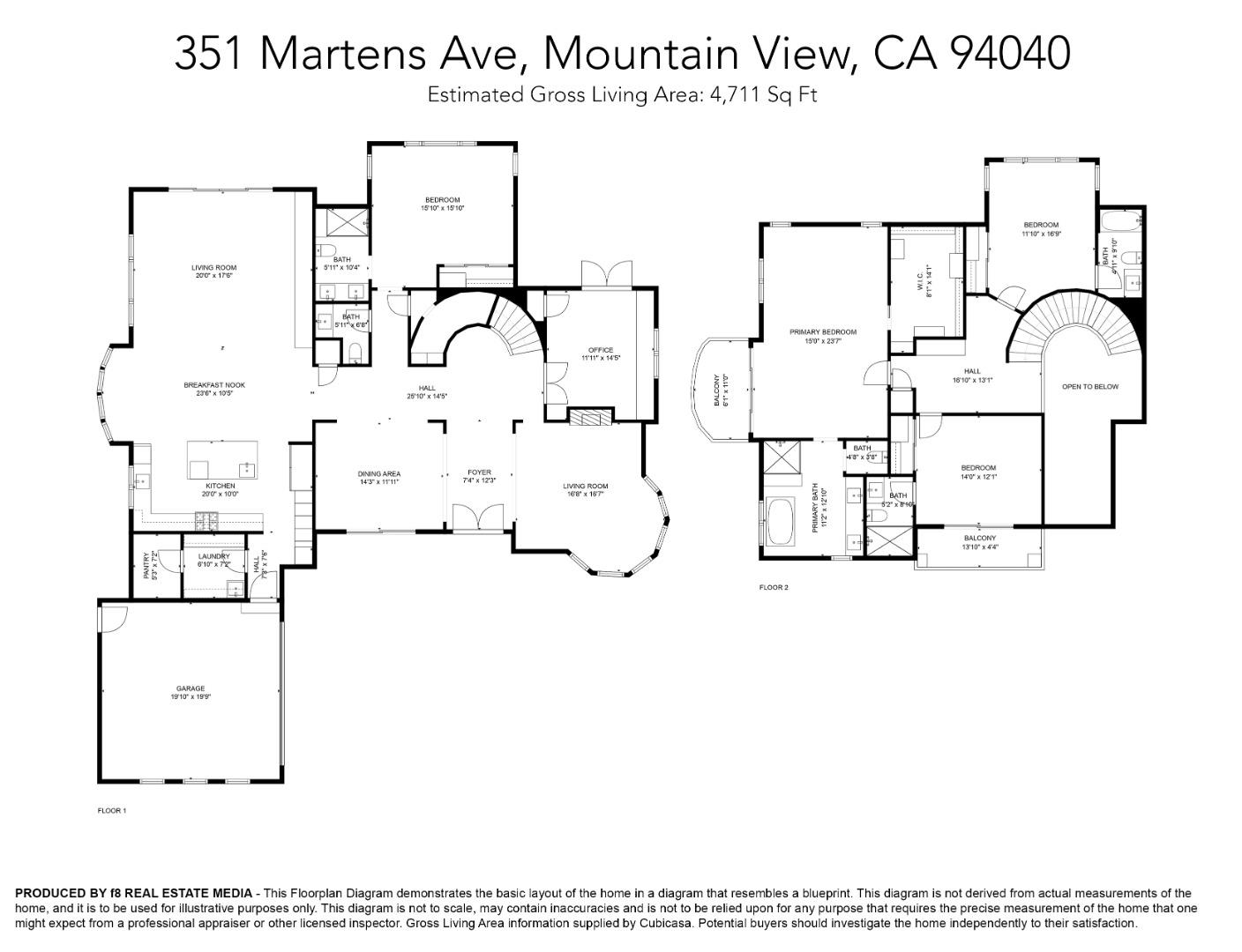 Detail Gallery Image 118 of 118 For 351 Martens Ave, Mountain View,  CA 94040 - 6 Beds | 6/1 Baths