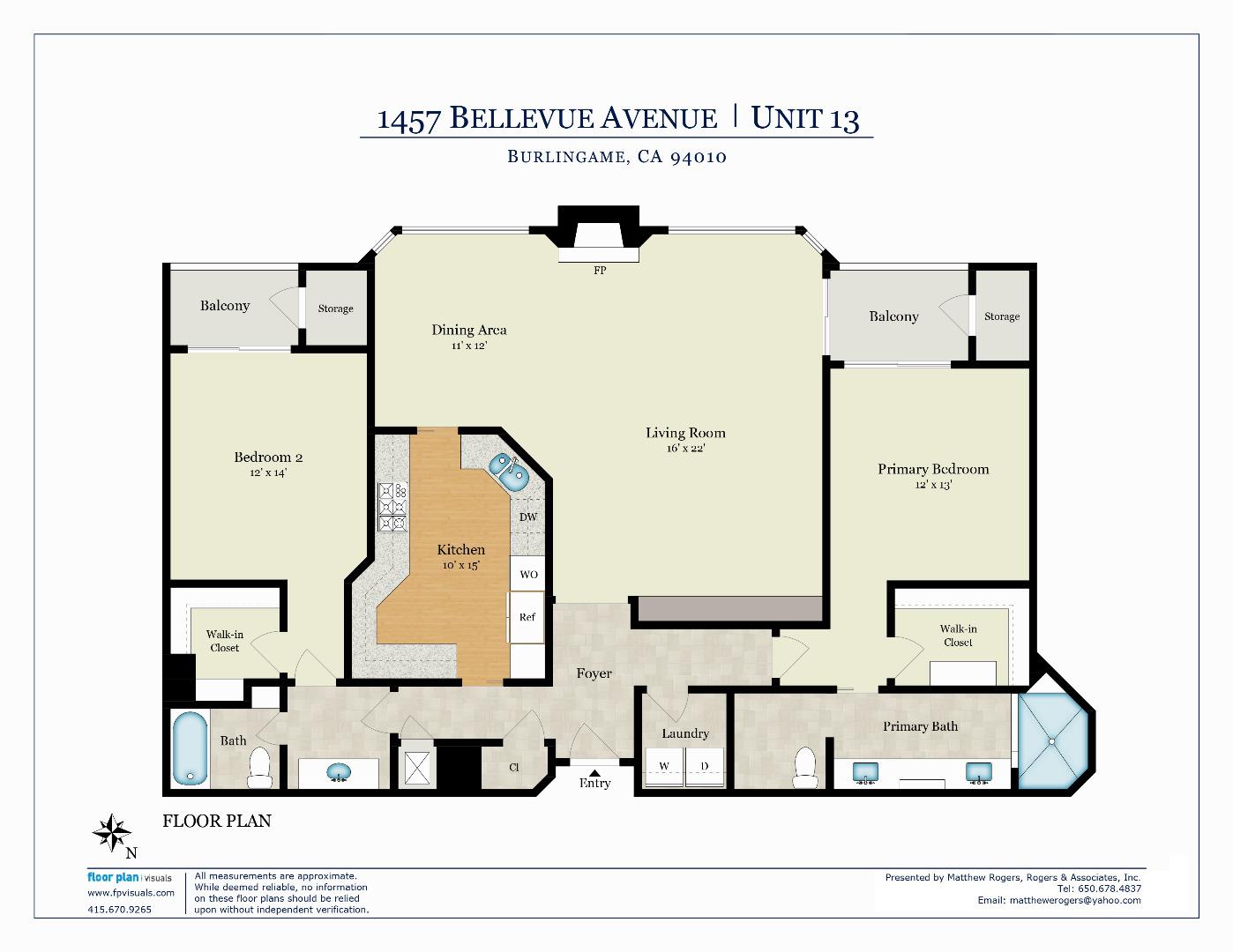 Detail Gallery Image 3 of 52 For 1457 Bellevue Ave #13,  Burlingame,  CA 94010 - 2 Beds | 2 Baths