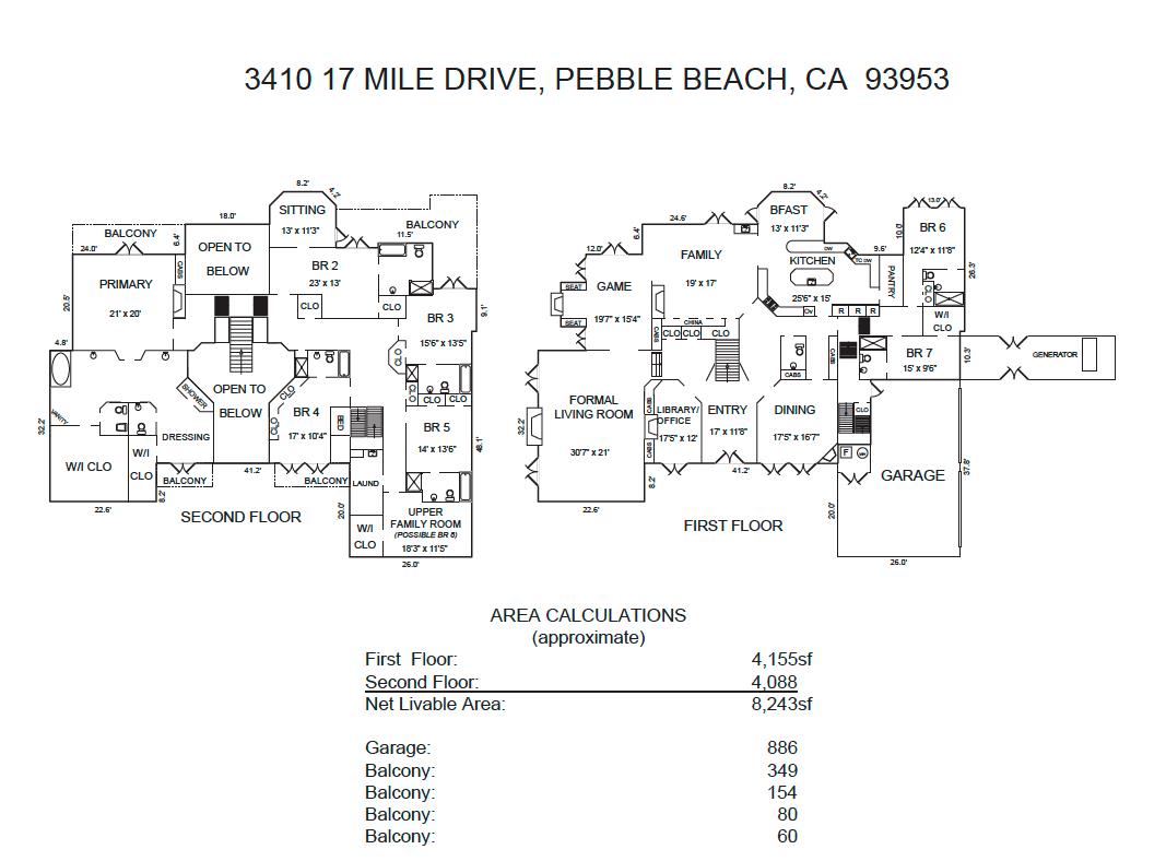 Detail Gallery Image 47 of 47 For 3410 17 Mile Dr, Pebble Beach,  CA 93953 - 7 Beds | 7/1 Baths
