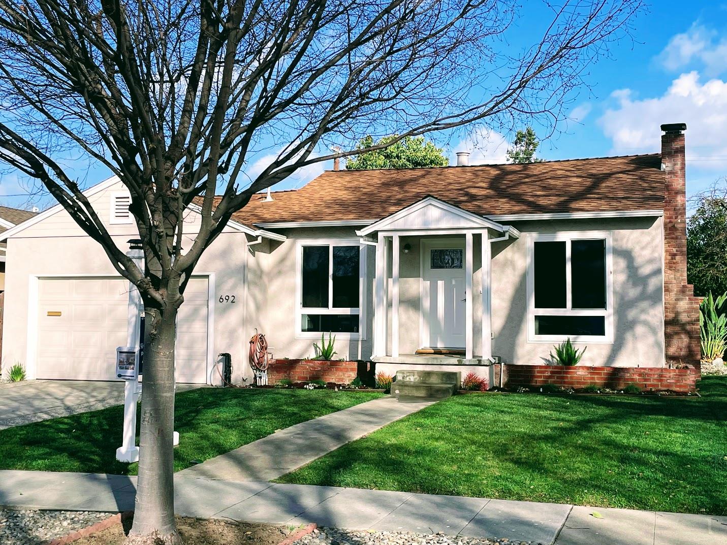 Detail Gallery Image 1 of 1 For 692 N Clover Ave, San Jose,  CA 95128 - 3 Beds | 1 Baths