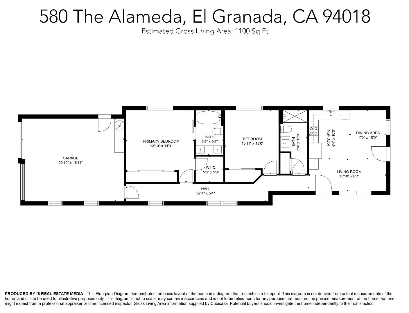 Detail Gallery Image 28 of 28 For 580 the Alameda, El Granada,  CA 94018 - 2 Beds | 2 Baths