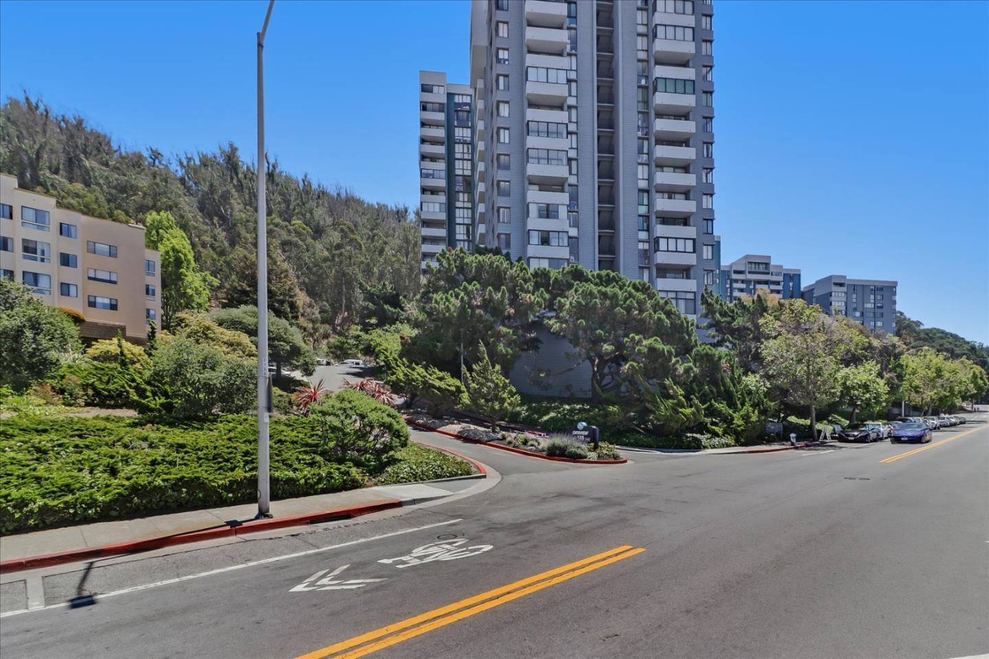 Don't miss this great opportunity, Airy & beautiful 2 beds, 2 baths quiet end/corner unit, remodeled 2019 & many updates. spacious living area, cozy & great for starter home. living area and one bedroom with exceptional view to bay/SF. Balcony facing west and away from highway in this building with sunset look. Enjoy outdoor swimming pool, sauna, jacuzzi, 2 tennis courts, landscaped patio terrace, club house, exercise room and commercial style coin-operated laundromat maintenance by HOA. one reserved garage parking space ( #159 at G1). Great location, 2 minutes away from Pacific East Mall, Ranch 99 Market, Solano Avenue and freeways.