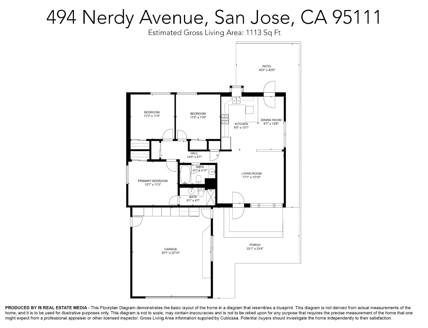 Detail Gallery Image 36 of 36 For 494 Nerdy Ave, San Jose,  CA 95111 - 3 Beds | 2 Baths