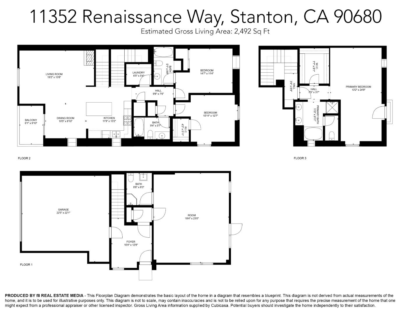 Detail Gallery Image 9 of 59 For 11352 Renaissance Way, Stanton,  CA 90680 - 3 Beds | 4 Baths