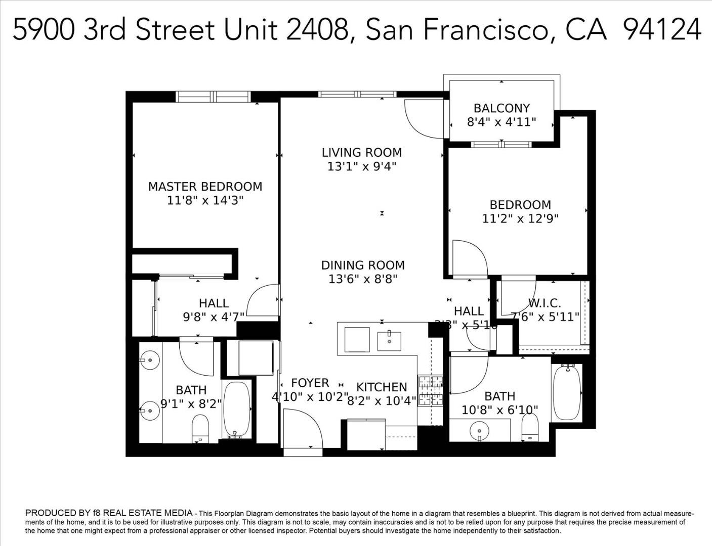 Detail Gallery Image 47 of 47 For 5900 3rd St #2408,  San Francisco,  CA 94124 - 2 Beds | 2 Baths