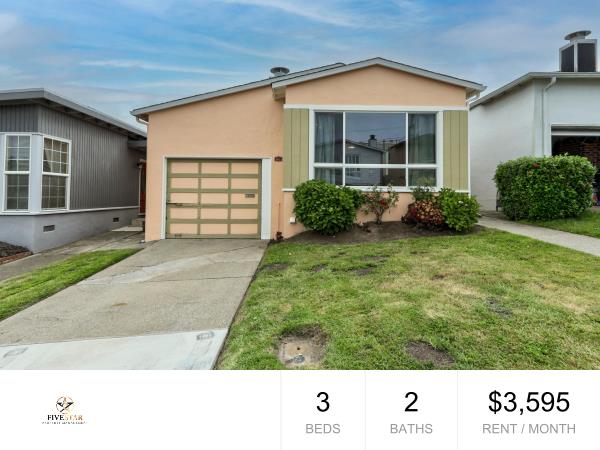 Detail Gallery Image 1 of 1 For 355 Palomar Dr, Daly City,  CA 94015 - 3 Beds | 2 Baths