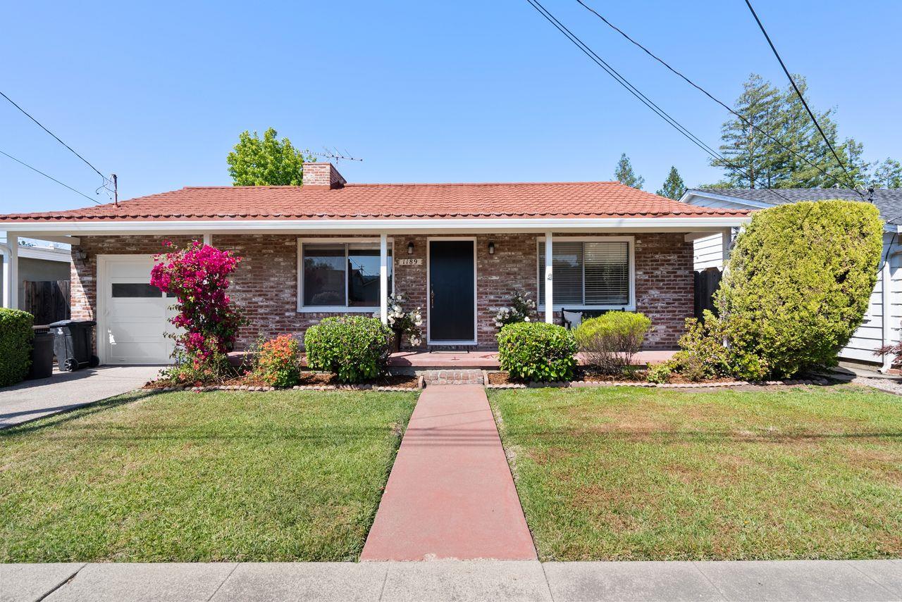 Detail Gallery Image 1 of 1 For 1189 Virginia Ave, Redwood City,  CA 94061 - 2 Beds | 2 Baths