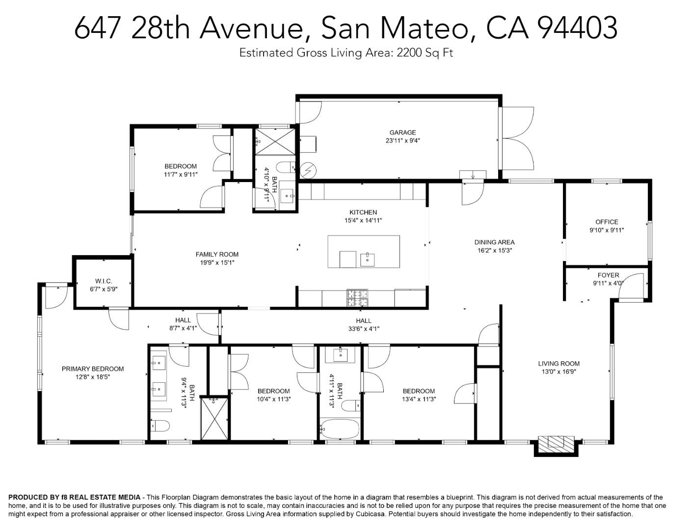 Detail Gallery Image 37 of 37 For 647 28th Ave, San Mateo,  CA 94403 - 4 Beds | 3 Baths