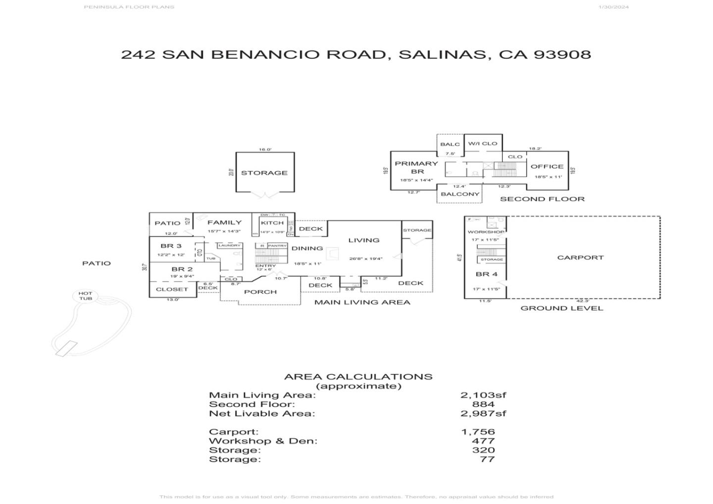 Detail Gallery Image 31 of 31 For 242 San Benancio Rd, Salinas,  CA 93908 - 4 Beds | 3 Baths